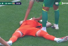 ¡Guillermo Viscarra atajó con la cabeza! Tremenda salvada para evitar el 1-0 de Surinam vs. Bolivia