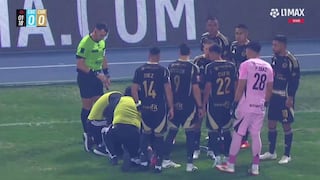 ¡Cuestión de segundos! La lesión de Alex Custodio en el inicio de Cusco FC vs. Sporting Cristal