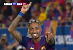¡Llegó el tercero! Gol de Raphinha para el 3-0 de Barcelona vs. Como en amistoso internacional