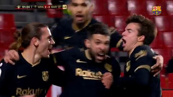 Barcelona recuerda una victoria ante Granda. (Video: Twitter / Barcelona)