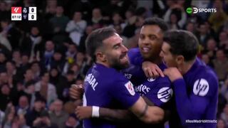 ¡Golazo de Rodrygo! Gran disparo para el 1-0 de Real Madrid vs. Athletic Club