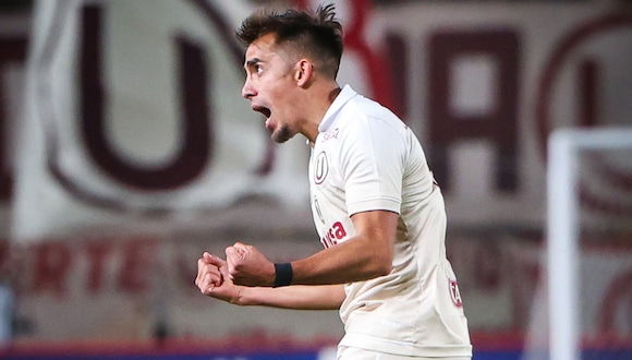 Martín Pérez Guedes marcó el 1-1 de Universitario ante Garcilaso. (Video: GOLPERU)