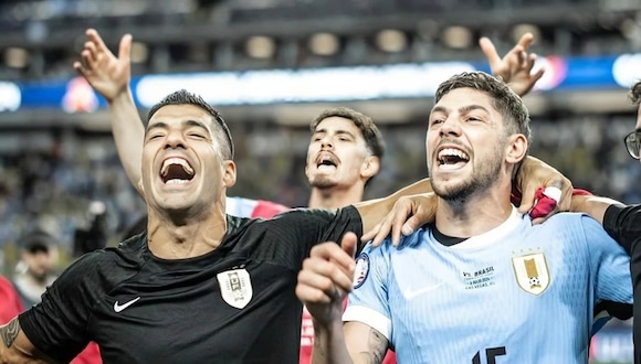 Federico Valverde salió a defender a Luis Suárez. (Vídeo: RV).