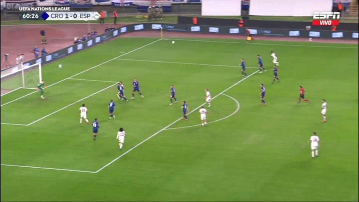 ¡Se pusieron las pilas! Gol de Mikel Merino puso el 1-1 del España vs. Croacia