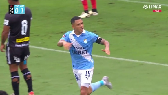 Gol de Yoshimar Yotún para el 1-1 de Sporting Cristal vs ADT. (Video: L1 Max)