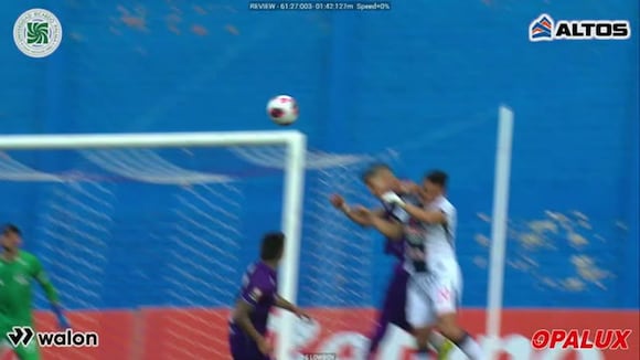 Revisión VAR sobre el Alianza Lima vs. Comerciantes Unidos (Video: CONAR)