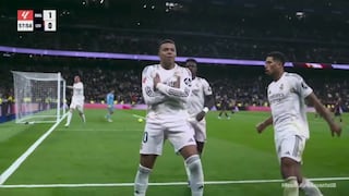 ¡Revivió al equipo! Gol de Kylian Mbappé para el 1-0 del Real Madrid vs Levante en LaLiga