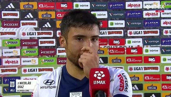 Nicolás Díaz tras el resultado ante Melgar: “Queríamos los tres puntos” (Video: L1MAX)