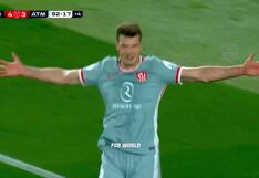 ¡En la última! Gol de Alexander Sorloth para el 4-4 del Barcelona vs. Atlético Madrid
