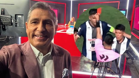 Jugada polémica: Winston Reátegui cuestionó la expulsión de Carlos Zambrano y dejó fuerte conclusión