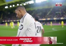 ¡Doblete en seis minutos! Golazos de Mbappé para el 2-1 del Real Madrid vs. Villareal | VIDEO