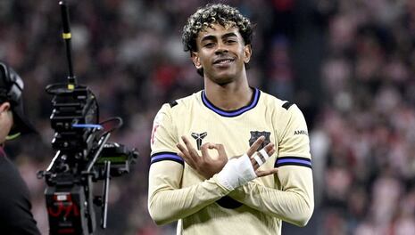 ¡Qué hiciste, Lamine Yamal! Golazo para el 1-0 del Barcelona vs. Athletic Club por LaLiga