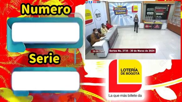Lotería de Bogotá del 30 de marzo