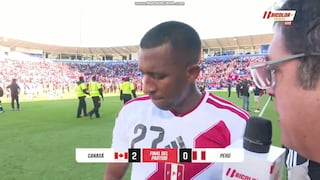 Jhonny Vidales analiza la caída de Perú ante Canadá y ya piensa en Colombia