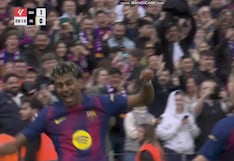 ¡Definición exquisita! Gol de Lamine Yamal para el 1-0 del Barcelona vs. Villarreal