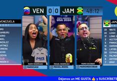 La reacción de Depor al gol de Eduard Bello en el Venezuela vs. Jamaica