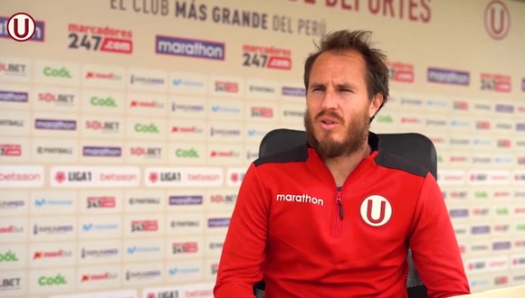 Hernán Novick habló sobre el Universitario vs. Atlético Grau. (Video: Prensa U)