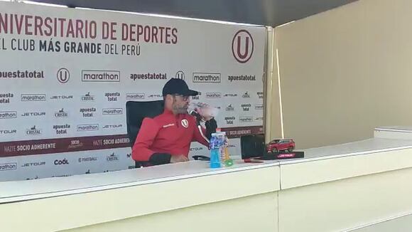 Compagnucci habló en conferencia de prensa (Video: Wilder Robles)