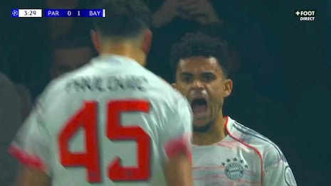 ¡Cazador de goles! El doblete de Luis Díaz con Bayern vs. PSG en Champions League