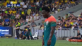 ¡Sorpresa mundial! Golazo de tiro libre de Nestory Irankunda para el 1-0 de Australia vs. Brasil