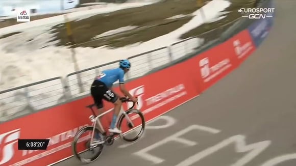 Davide Bais de EOLO logró la victoria en la Etapa 7 del Giro de Italia | VIDEO: eurosport