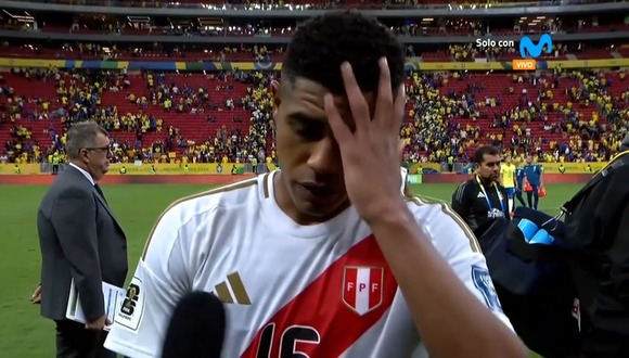 Cartagena y su conclusión de la goleada ante Brasil: “El árbitro comenzó a cobrarles faltas mínimas”. (Video: Movistar Deportes)