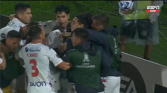 Martínez anotó el 2-1 de Nacional vs. Sport Huancayo, por Copa Libertadores 2023. (Video: ESPN)