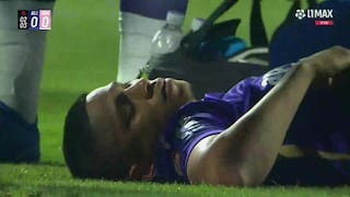 Retirado en ambulancia: Kevin Quevedo sufrió golpe en la cabeza en Alianza Lima vs. Sport Boys