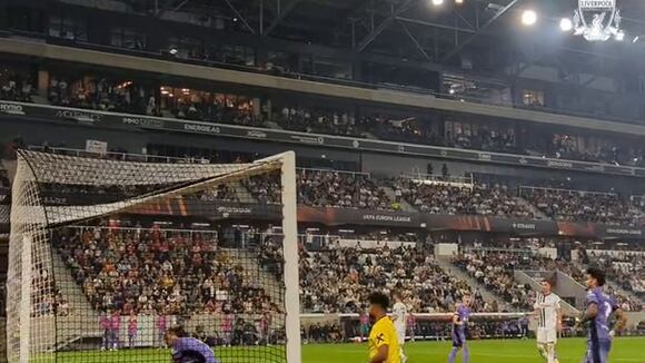 Así fue el gol de Darwin Núñez por Europa League | VIDEO: @LFC