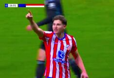 Apareció la ‘Araña’: golazo de Julián Álvarez para el 1-0 del Atlético Madrid vs Slovan Bratislava