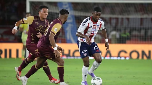 Junior vs. Tolima por Liga Betplay. (Video: Win Sports)