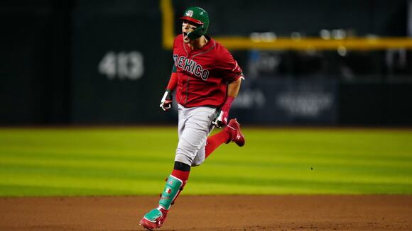 México vs. Gran Bretaña juegan por el Clásico Mundial de Béisbol (Video: @MLB_Mexico).