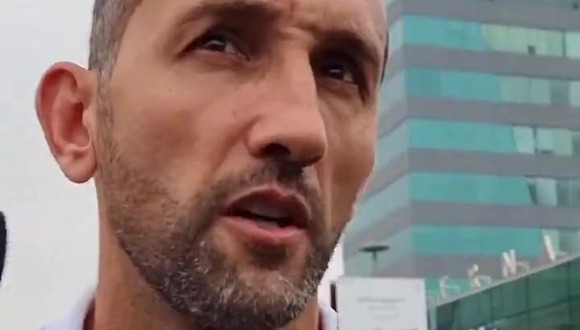 Hernán Barcos se pronunció sobre la continuidad de Alejandro Restrepo. (Video: José Varela / Depor)