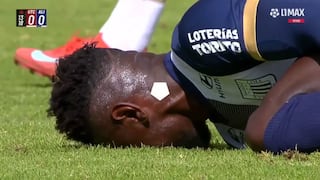 ¡No dio más! Eryc Castillo se lesionó en pleno partido de Alianza Lima vs. UTC
