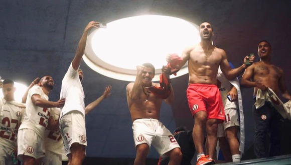 Así fueron los festejos de Universitario de Deportes (Video: Wilmer Robles)