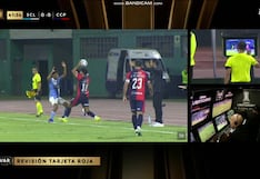 ¡Por agresión a Maxloren Castro! Tarjeta roja a Cecilio Domínguez en el Sporting Cristal vs. Cerro Porteño