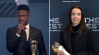 Vinícius y Bonmatí son elegidos los mejores de 2024 por la FIFA