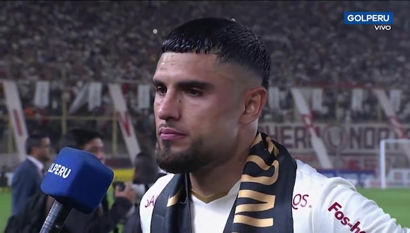 Rodrigo Ureña no se mostró seguro con su continuidad en Universitario de Deportes. (Video: GOLPERU)