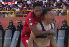¡Cabezazo matador! Gol de Lucas Cano para el 1-0 de Sport Huancayo vs. Universitario