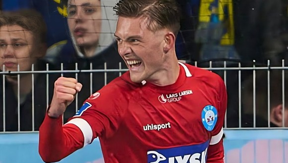 Nuevo gol de Oliver Sonne para adelantar a Silkeborg en la Copa de Dinamarca. (Vídeo: Difusión).