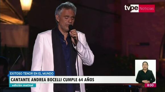 Andrea Bocelli cumple 64 años: Conoce su conmovedora historia del tenor italiano