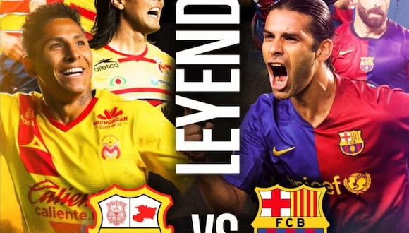 Ruidíaz vs Barcelona por amistoso de leyendas del Morelia | VIDEO: Atlético Morelia