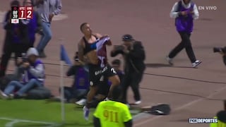 ¡Al último minuto! Gol de Alex Valera para el 2-1 de Universitario vs. UTC