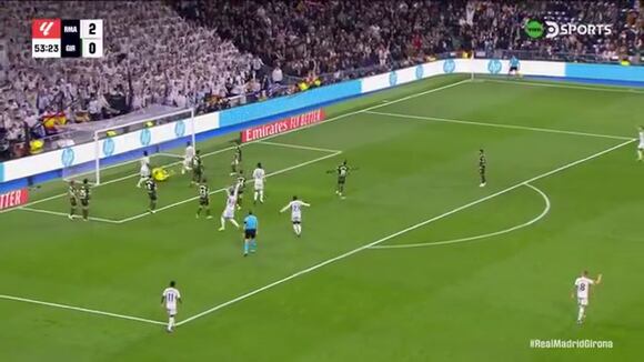 El 3-0 y doblete de Bellingham en Real Madrid vs. Girona. (Video: DSports)