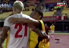 ¡Goles de Cienciano vs. Caracas! Doblete de Carlos Garcés para el 2-1 por Copa Sudamericana