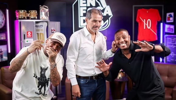 Franco Navarro fue invitado en ‘Enfocados’ de Jefferson Farfán y Roberto Guizsola. (Vídeo: Enfocados).