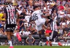 Tras terrible entrada: Botafogo sufrió expulsión en solo 35 segundos ante Atlético Mineiro