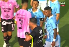 Sporting Cristal se queda con 10: Cabellos fue expulsado tras revisión del VAR por falta contra Cueva
