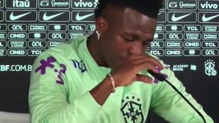 Vinícius se derrumba al hablar de racismo: “Cada vez tengo menos voluntad de jugar”