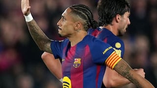 ¡Sueña con la remontada! Gol de Raphinha para el 2-0 de Barcelona vs. Atlético de Madrid